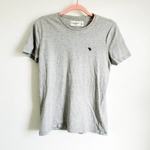 Abercrombie & Fitch Gray Soft A&F Tee Shirt sz Small